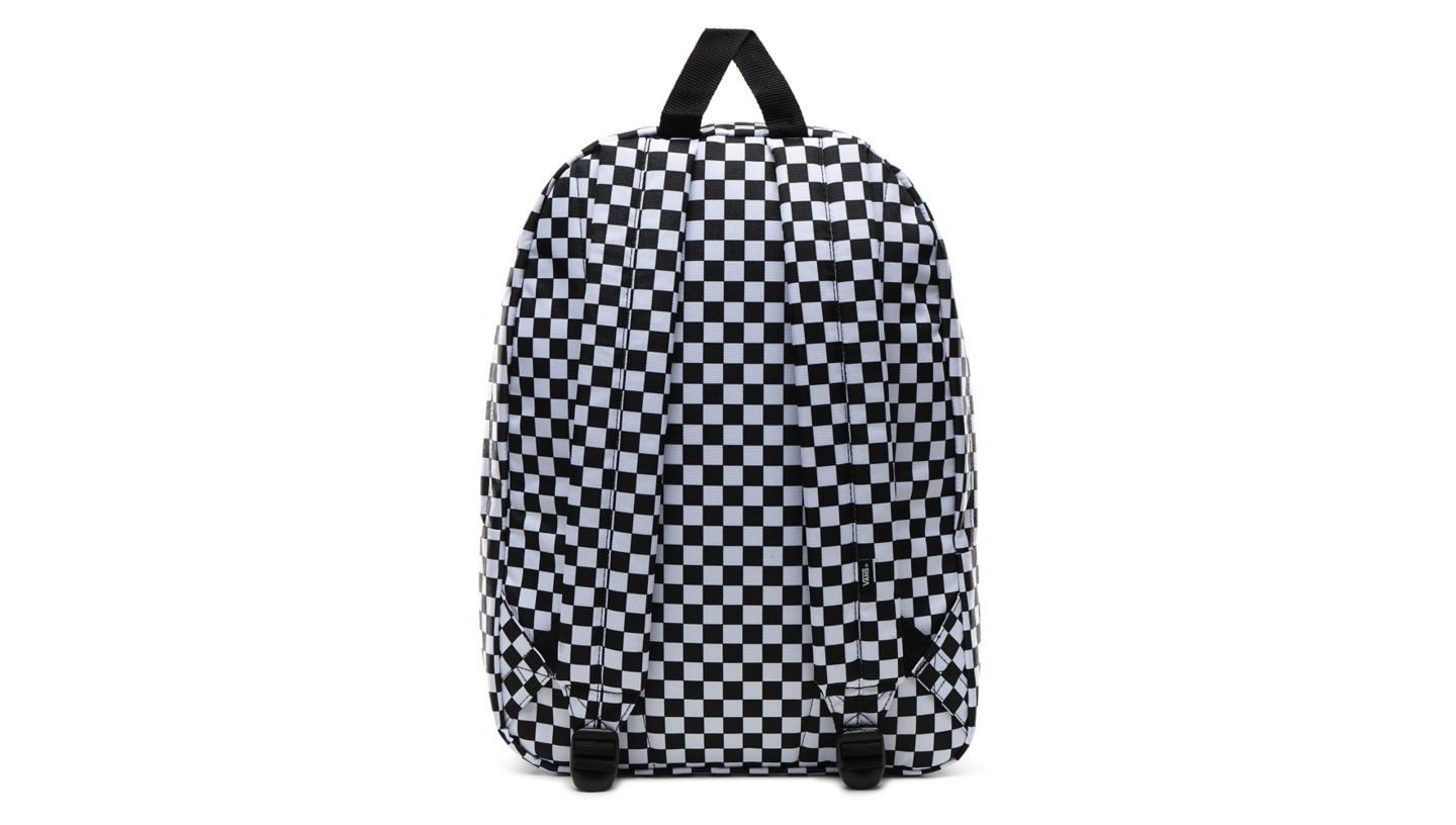 batoh vans old skool iii black white check